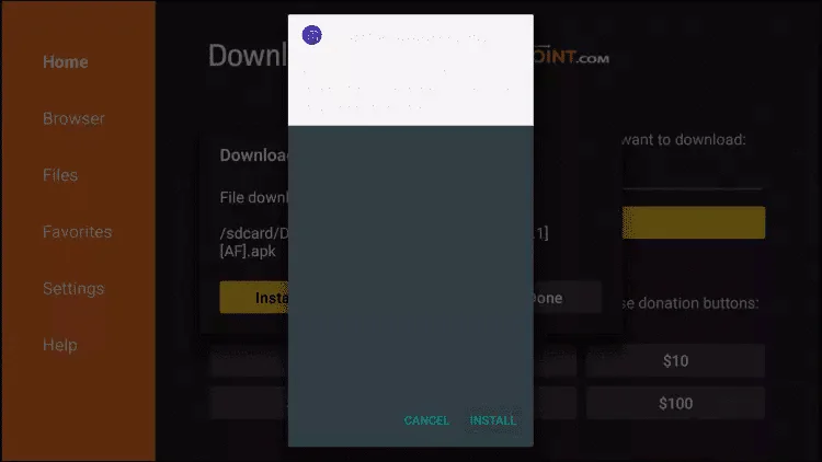 Étape 18 - Installez l'application IPTV France TV